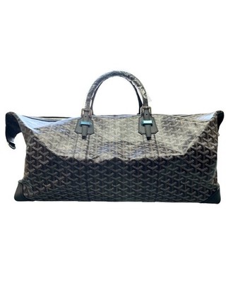 New Black Goyard Boeing 55 Duffle Bag