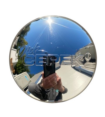 Dick Cepek DC05 Wheel Center Cap Steel Push Through Fits 5-1/8