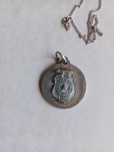 Original Silver Fort Worth Police Panther Star Badge Pendant Woman Lady Officer?