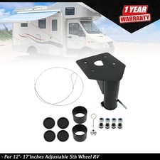 Adjustable 12 - 17 Forward Offset 5th Wheel Adapter Hitch To Gooseneck New Adjustable 12 - 17 Forward Offset 5th Wheel Adapter Hitch To Gooseneck New