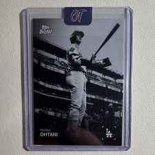 Topps Black & White 2025 Shohei Ohtani #1-SP Dodgers MLB Baseball