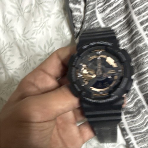 G-SHOCK Men's Black Analog & Digital Quartz Wristwatch Shock-Resistant 200m