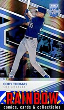 2020 Panini Elite Extra Edition #109 Cody Thomas Los Angeles Dodgers