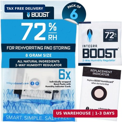 Integra Boost 2-Way Humidity Control Pack - Preserve Flavor & Control Humidity a