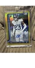 Kevin Winston Jr Auto Refractor Topps Chrome Numbered 252/275