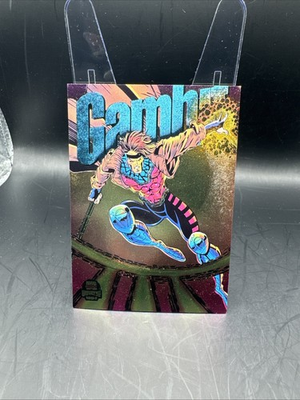 #ad #ad 1994 Fleer Marvel Universe GAMBIT Power Blast #4 of 9 $8.00