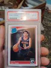 Trae Young Graded PSA Rookie Card.. rookie card picture