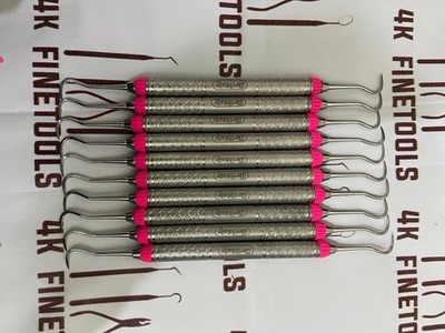 Lot of 10 Hu Friedy R138 (Montana Jack) Curved Sickle Scalers
