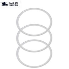 3-Pack 3.3 Inch Replacement Rubber Lid Rings for Yeti, Ozark Trail Tumblers