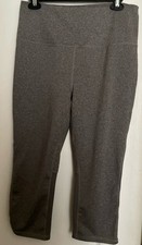 Women's Cotton Stretch Basic Capri Leggings