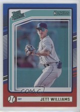 2024 Panini Donruss Rated Prospects Red & Blue Jett Williams #158 0x3j