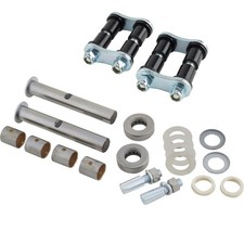 Standard Spindle Kingpin Set Leaf Spring Shackles Fits 1937-41 Ford Spindles Standard Spindle Kingpin Set Leaf Spring Shackles Fits 1937-41 Ford Spindles