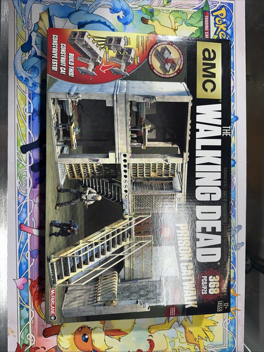 McFarlane Toys The Walking Dead Prison Catwalk Building Set - 368