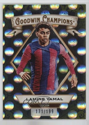 2025 Upper Deck Goodwin Champions Yellow Circles 171/199 Lamine Yamal #19