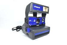 Polaroid 636 Blue Pulse Special Edition fotocamera pellicola istantanea 600 ottima testata