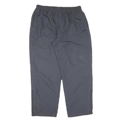 REEBOK Herren Jogginghosen Grau XL W34 L30 Regular Fit Gerade Bein Casual