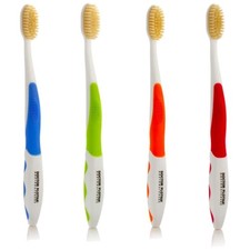 Soft Multi-Layer Bristle Toothbrushes - Perfect for Sensitive Teeth 4-Pack