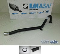 Imasaf Auspuff Endrohr +Anbauteile für Alfa Spider 1600 + 2000 (115) 1990-1993