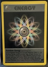Rainbow Energy Team Rocket 80/82 Rare Regular Pokémon TCG Card English Unlimited on eBay