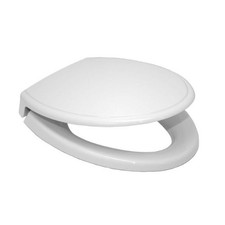 TOTO SS154 01 SoftClose Elongated Closed-Front Toilet Seat and Lid, Cotton