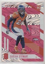 2017 Panini Unparalleled Pink Darian Stewart #90 a8r