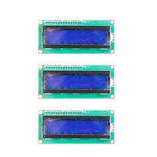 3PCS 1602 LCD Display Module I2C IIC 16X2 Character Serial Blue Screen Backli...