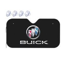 Buick Windshield Sunshade Visor Protector Keep Vehicle Cool Size S Black Buick Windshield Sunshade Visor Protector Keep Vehicle Cool Size S Black