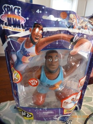 Lebron James Heroes Goo Jit Zu Space Jam Tune Squad Stretch Toy New