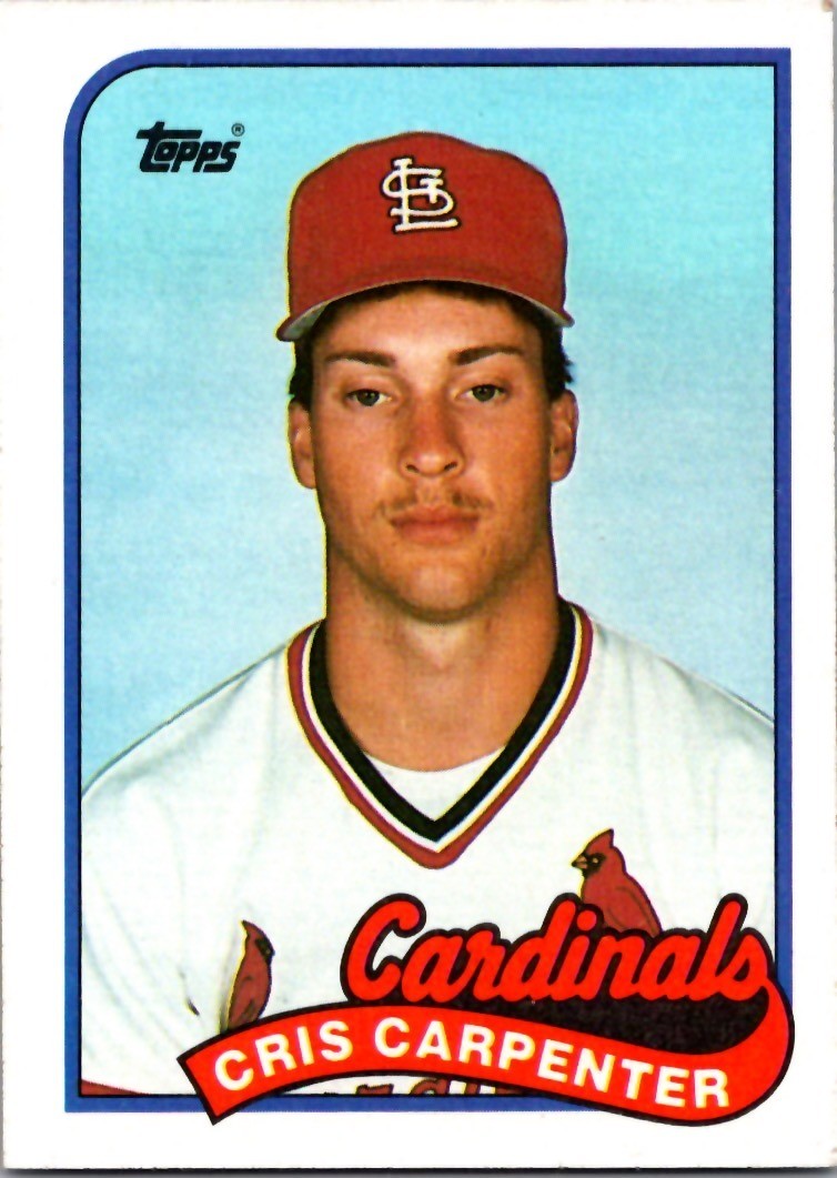 1989 Topps Cris Carpenter #282 RC Cardinals