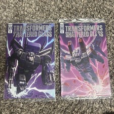 Transformers Shattered Glass  3 &  5 RE Starscream Jetfire Comicbook  Hasbro ex.