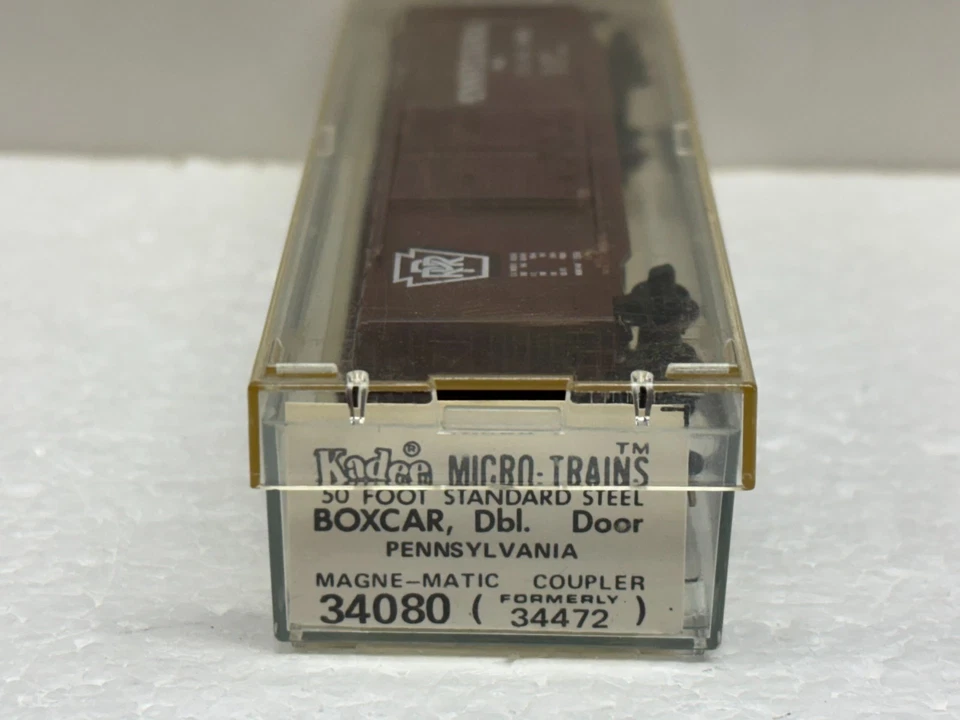 N Scale Kadee Micro Trains MTL 34080 Pennsylvania PRR 32156 Box Car - Image 3 of 4