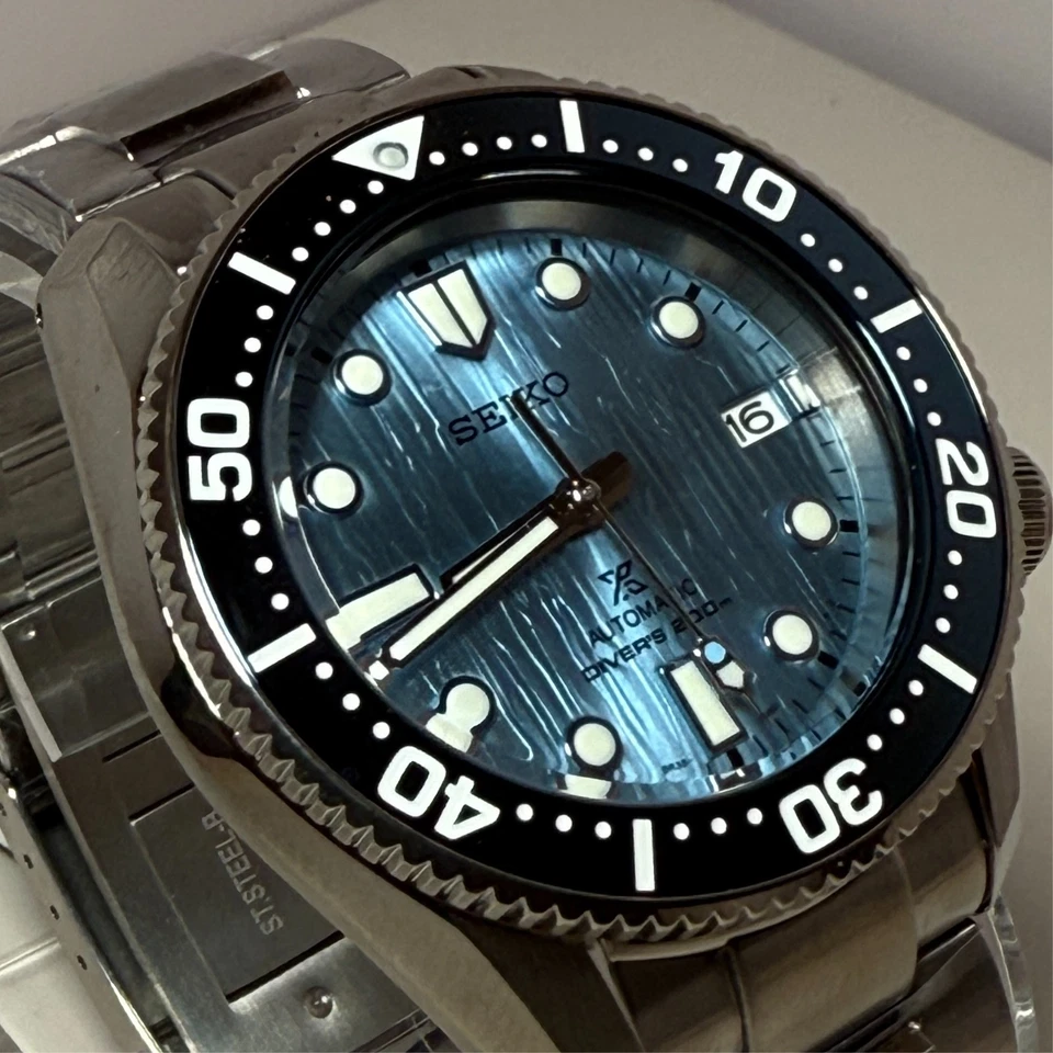 Reloj automático de buceo para hombre SEIKO PROSPEX SBDC167 SPB299J1 Save the Ocean Foto 3 de 4