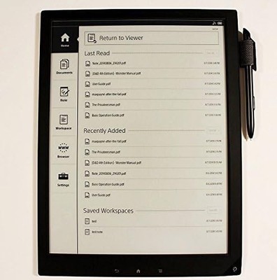 Sony Digital Paper DPT-S1 Black 13.3 inch Japan 4905524966930| eBay