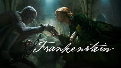 2025 Frankenstein Movie Poster 11X17 Oscar Isaac Mia Goth Jacob Elordi Horror  