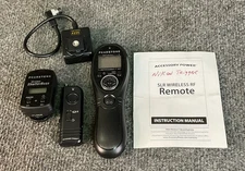 Pearstone SLR Wireless RF Remote Shutter 📸 Boss W/ Digital Timer Nikon Camera