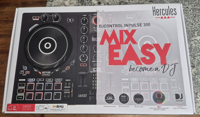 Hercules DJControl Inpulse 300 DJ Controller   Open Box  Used Once  Original Box