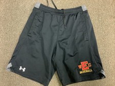 Under Armour Pockets Men's Athletic Shorts Size Medium WEC East Baseball Black