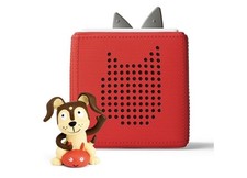 Toniebox 1 Audio Player Starter Set with Playtime Puppy - Red NEW Open Box
