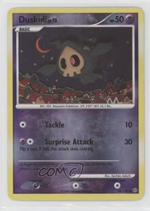 Duskull Reverse Foil Pokémon Diamond & Pearl Stormfront #60 2008