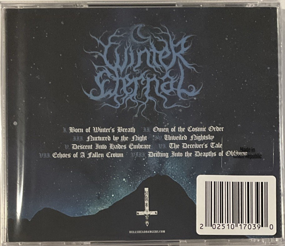 Winter Eternal - Unveiled Nightsky CD 2026 Hells Headbangers