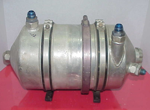 Patterson Aluminum 4 Gallon Dry Sump Oil Tank & Mounting Brackets WJR1