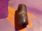 ANCIENT BLUE PRECOLUMBIAN CHAVIN SODALITE TUBE BEAD BOLIVIA PERU 25.5-10.8MM — photo 3