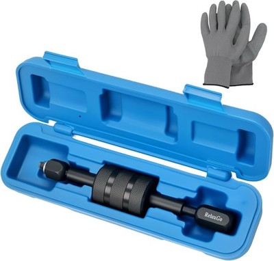 Diesel Injector Puller Tool with Slide Hammer, Common Rail Injector Remover w/ M