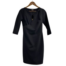 Alexia Admor Little Black Dress Keyhole Cocktail Party 6 NWT