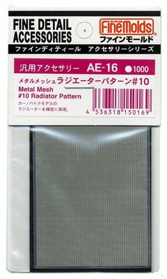 FineMolds 1/35 Metal Mesh #10 Radiator Pattern AE-16