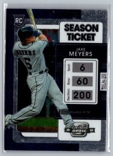 2022 Panini Chronicles #9 Jake Meyers Contenders Optic