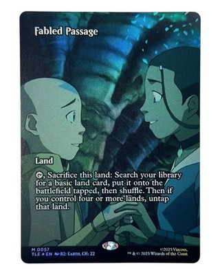 MTG | Fabled Passage | Avatar: The Last Airbender | Foil | NM | EN