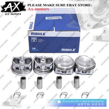 4x MAHLE Pistons & Rings 82.5mm Φ21mm For AUDI A3 A5 A4 TT VW Passat CC 1.8TSI