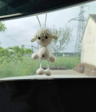 Crochet Sheep Plush, Handmade Amigurumi Toy, Cute Animal Decor