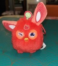 Mcdonald's  Red Furby  Happy Meal Toy 2016  Hanging Plush Soft Toy Collectable. 